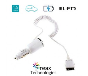 מטען לרכב מחובר IPHONE 4S /4